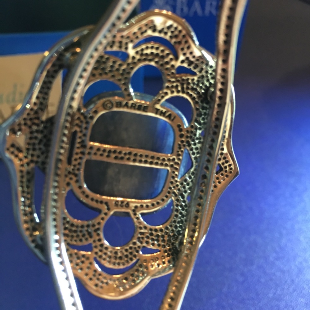 Studio Barse Sterling Silver Kyanite Cuff Bracelet - Picture 6 of 7